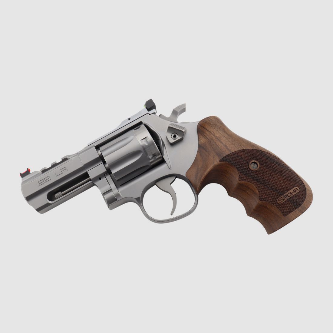  Spohr 283 Carry Stainless 3"  .22lr Rewolwer Wyprodukowany w Niemczech 3 cale Łowiectwo i Sport, zdjęcie 5 z 11