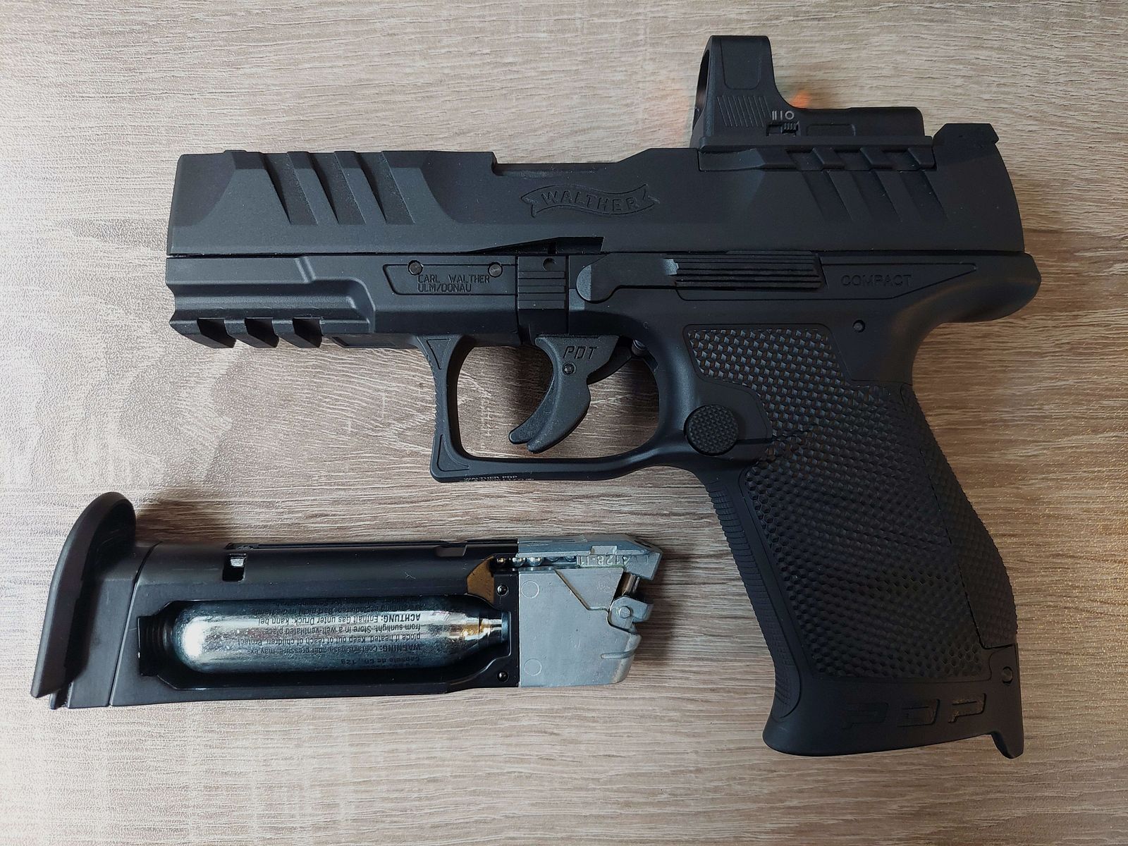 Walther PDP Compact 4" / CO2 Pistole