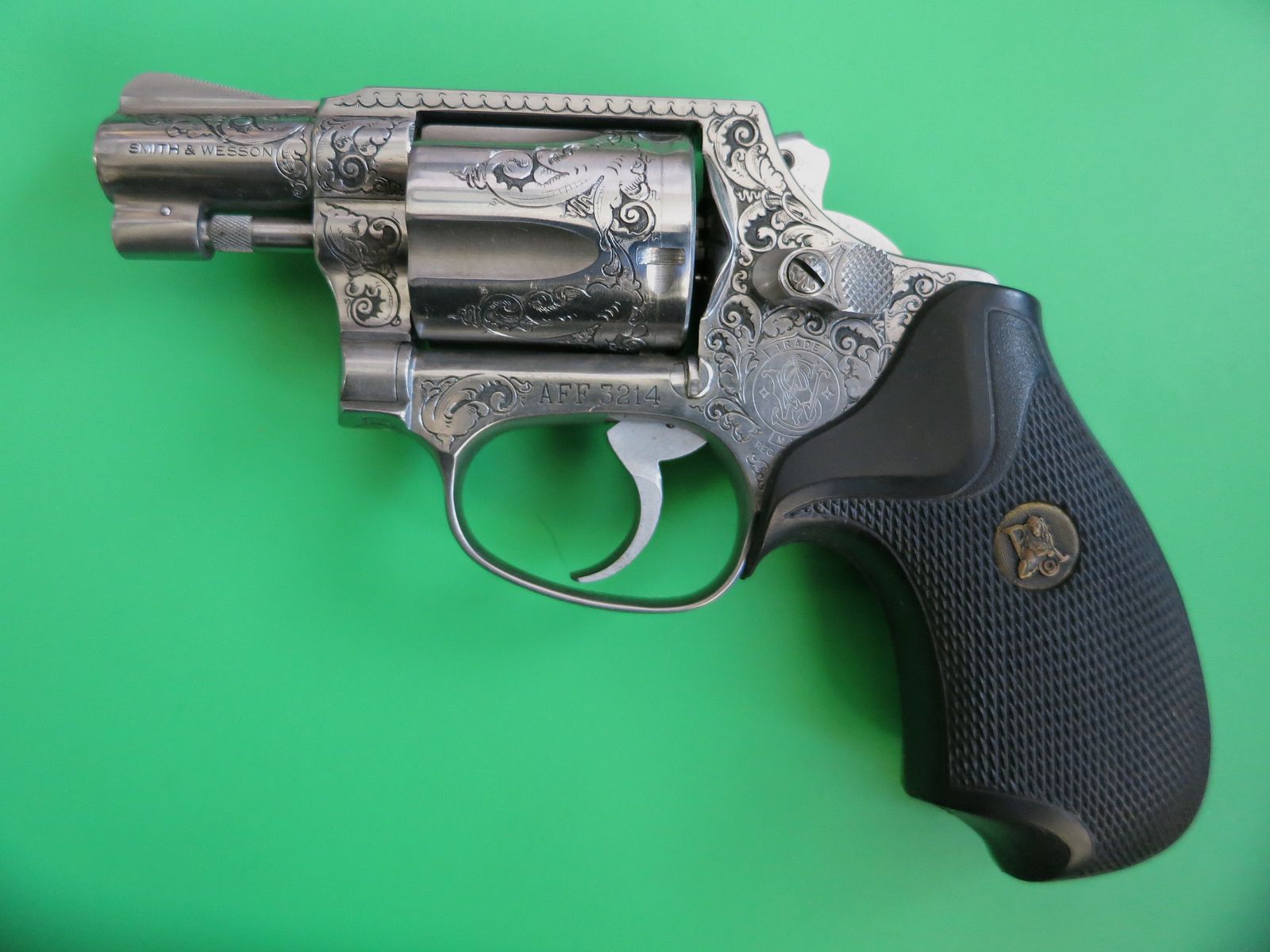 Revolver Smith&Wesson Mod. 60, .38 S&W Special, 2" Lauf, Edelstahl, Combat-Waffen Oschatz   #92