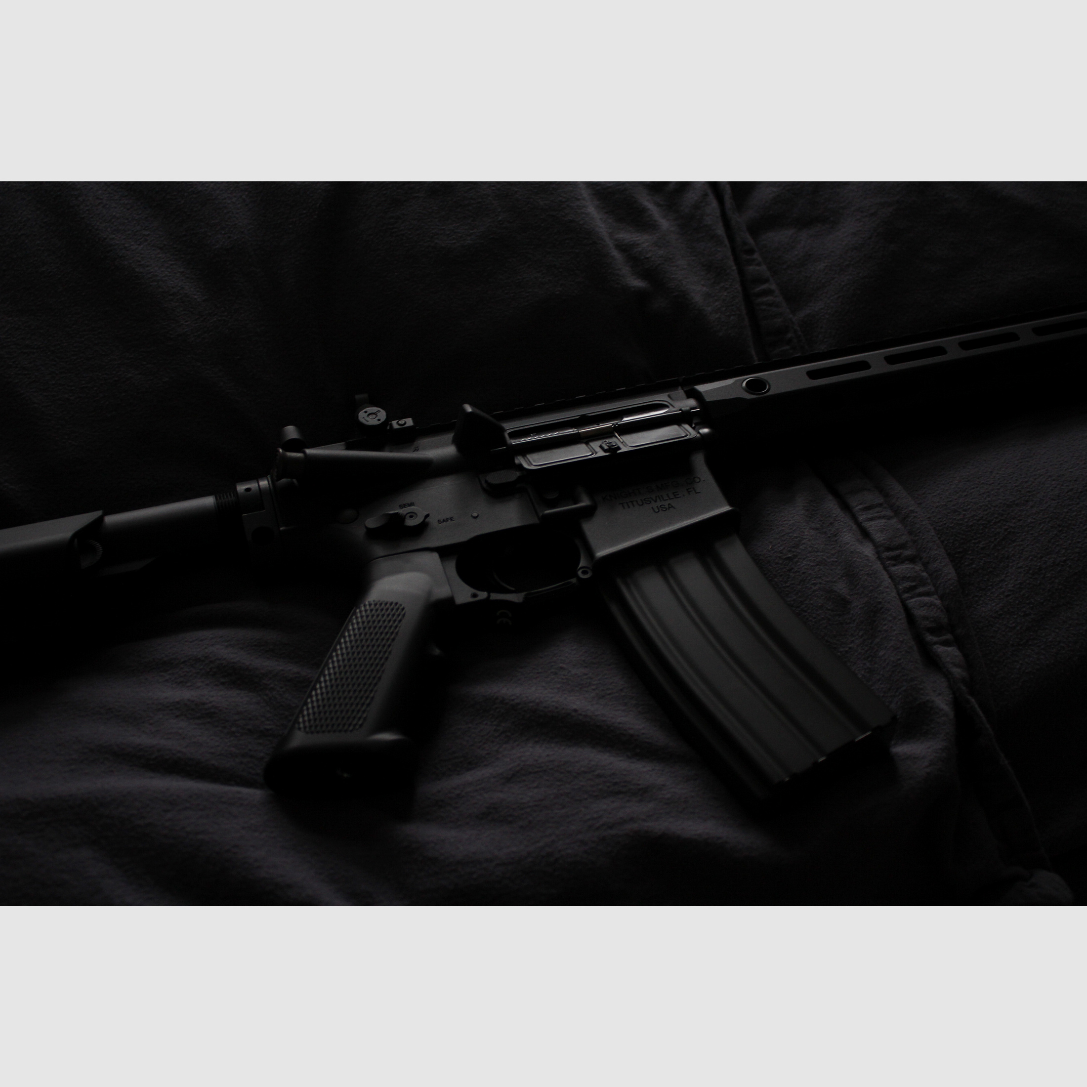 G&G KAC SR15 in schwarz