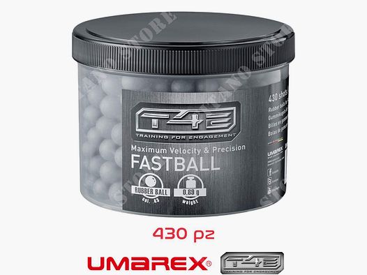 UMAREX T4E .43″ FASTBALL GREY 0.9G