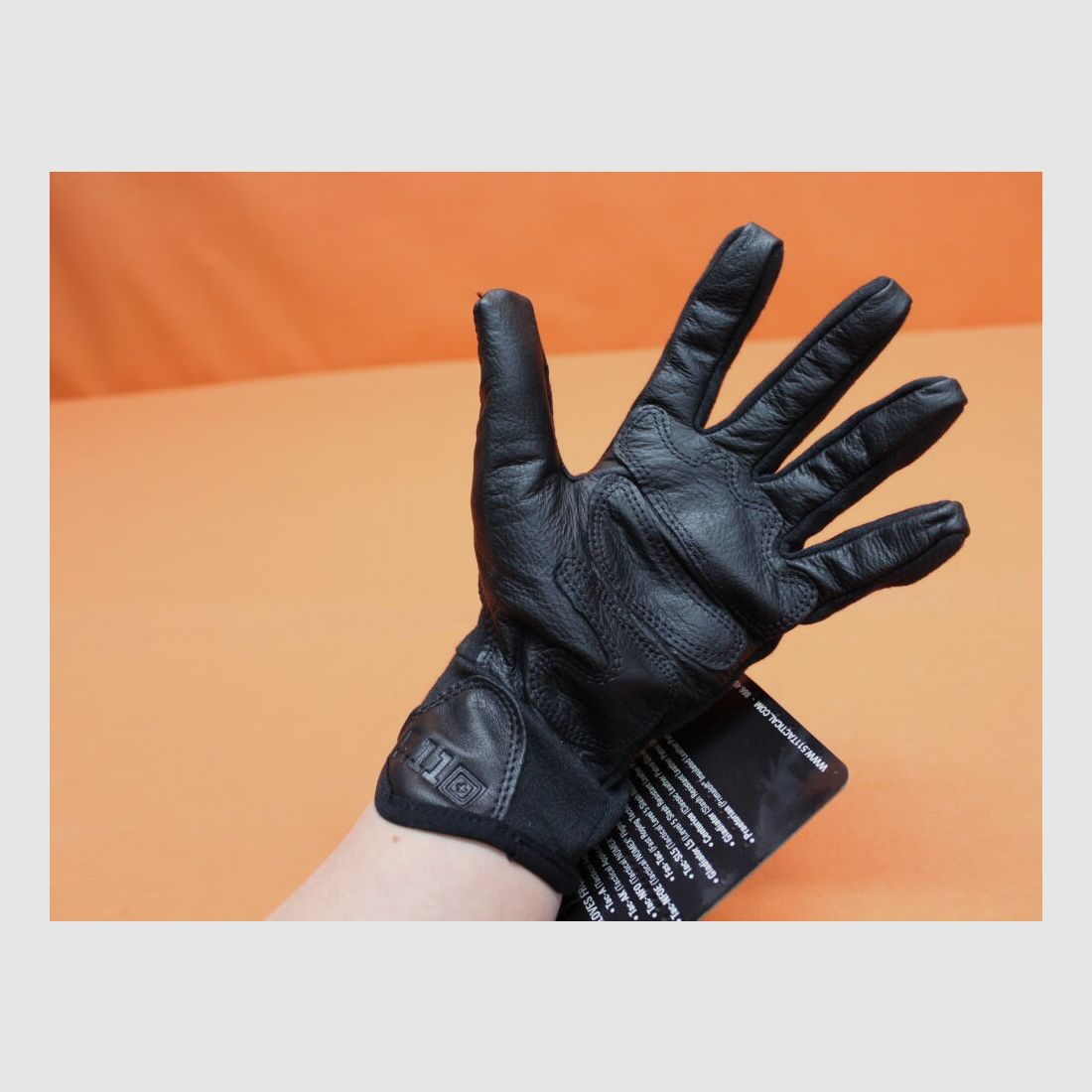 5.11 5.11 Tac-NFO Enhanced Flight Glove (59304) 019 Black/ Tactical glove made of NOMEX and leather size L