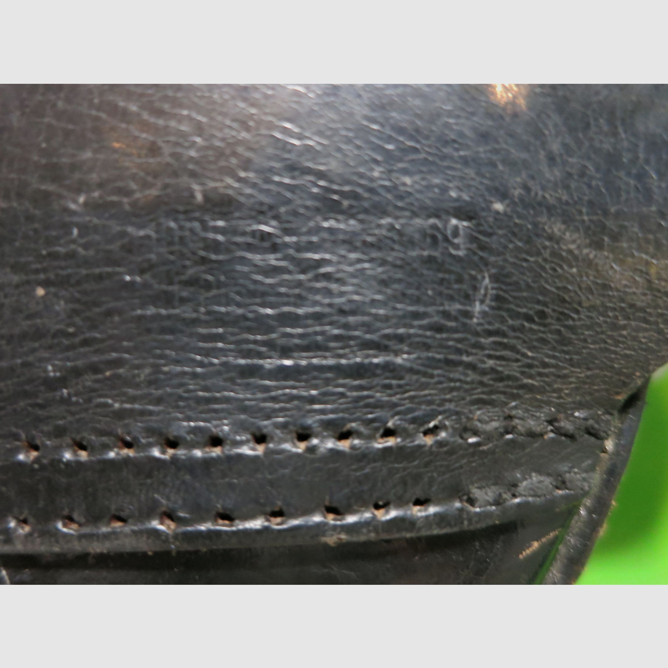 Belt holster pistol Mauser/DWM/Erfurt P38 original, leather, according to Wehrmacht #16-