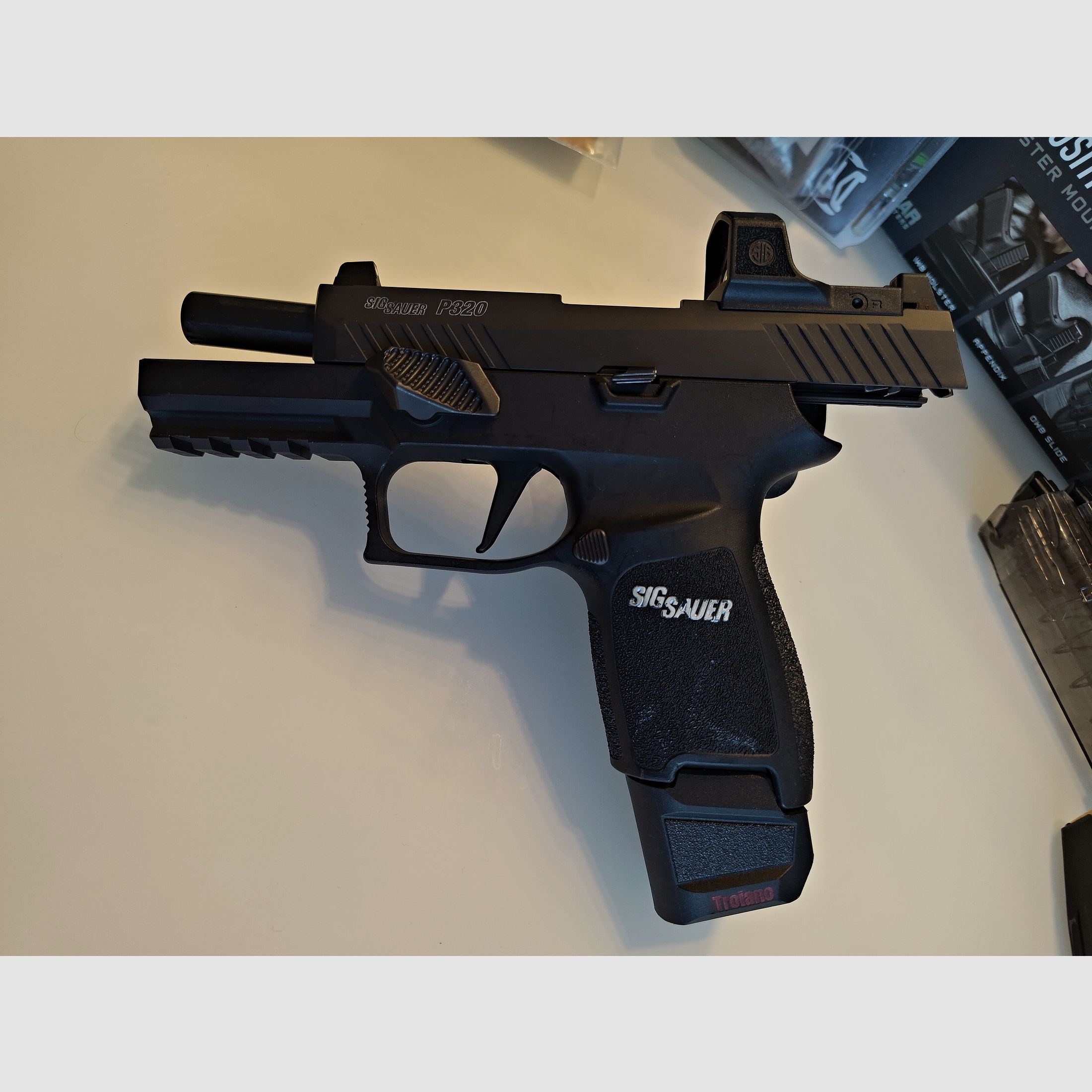 SIG SAUER P320 RX COMPACT 9mmLuger mit ROMEO 0 ProX