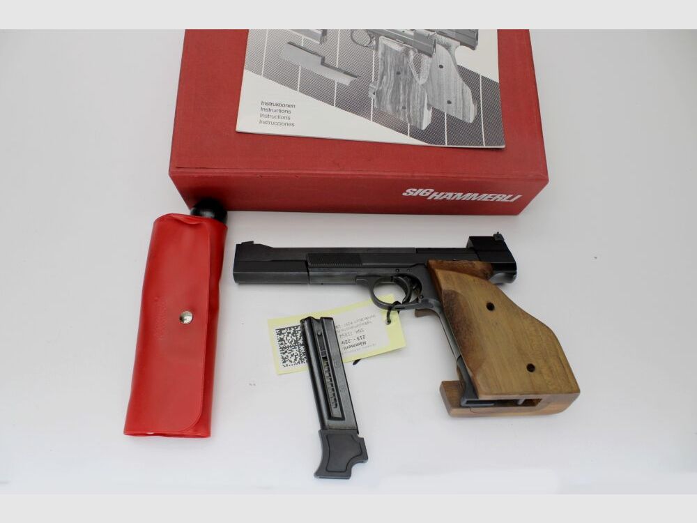 Hämmerli 215 mit Box und 2tem Magazin .22lr