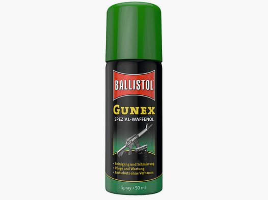 Aceite para armas Ballistol Gunex spray