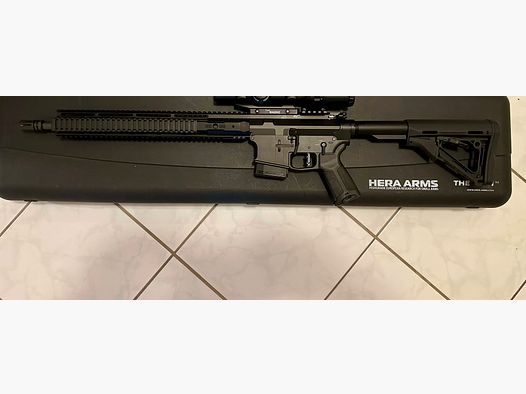 Te koop: bijna nieuwe zelfladende geweer van Hera Arms The 15th