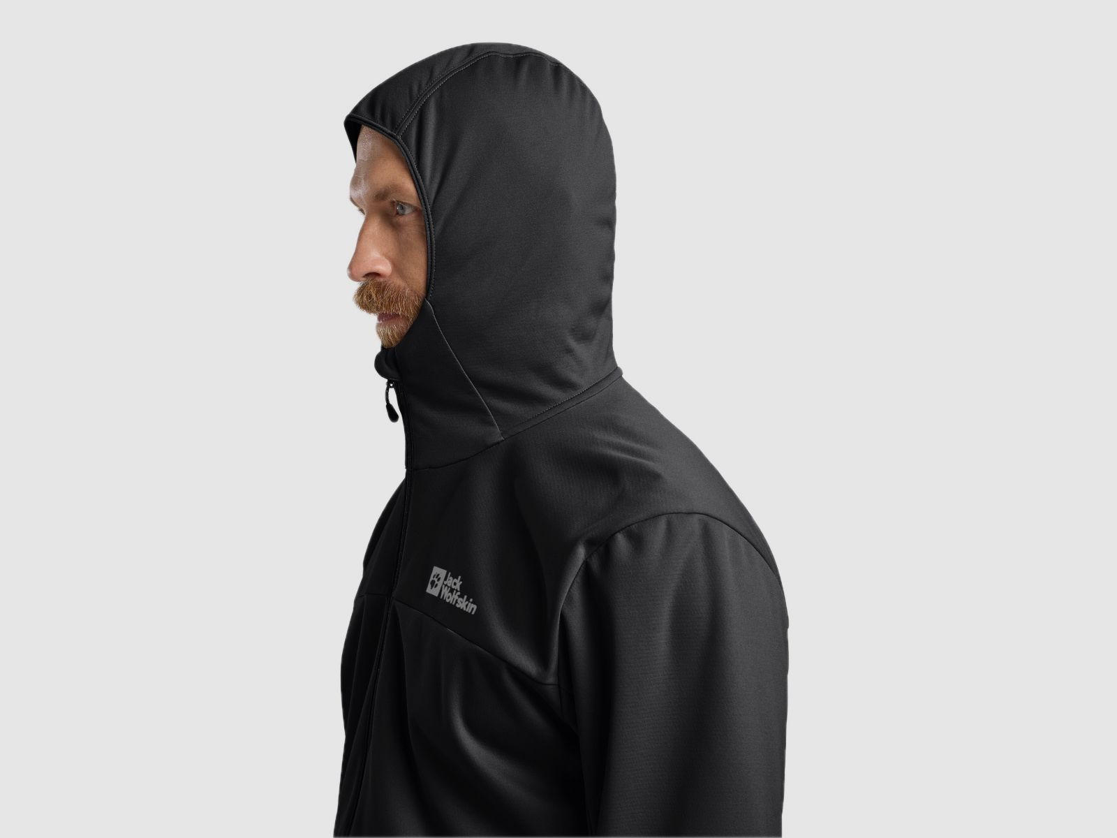 JACK WOLFSKIN Feldberg Hoody M Black