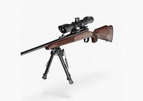 UTG Super Duty Bipod, Quick Detach, 8.0"-12.8" Center Height