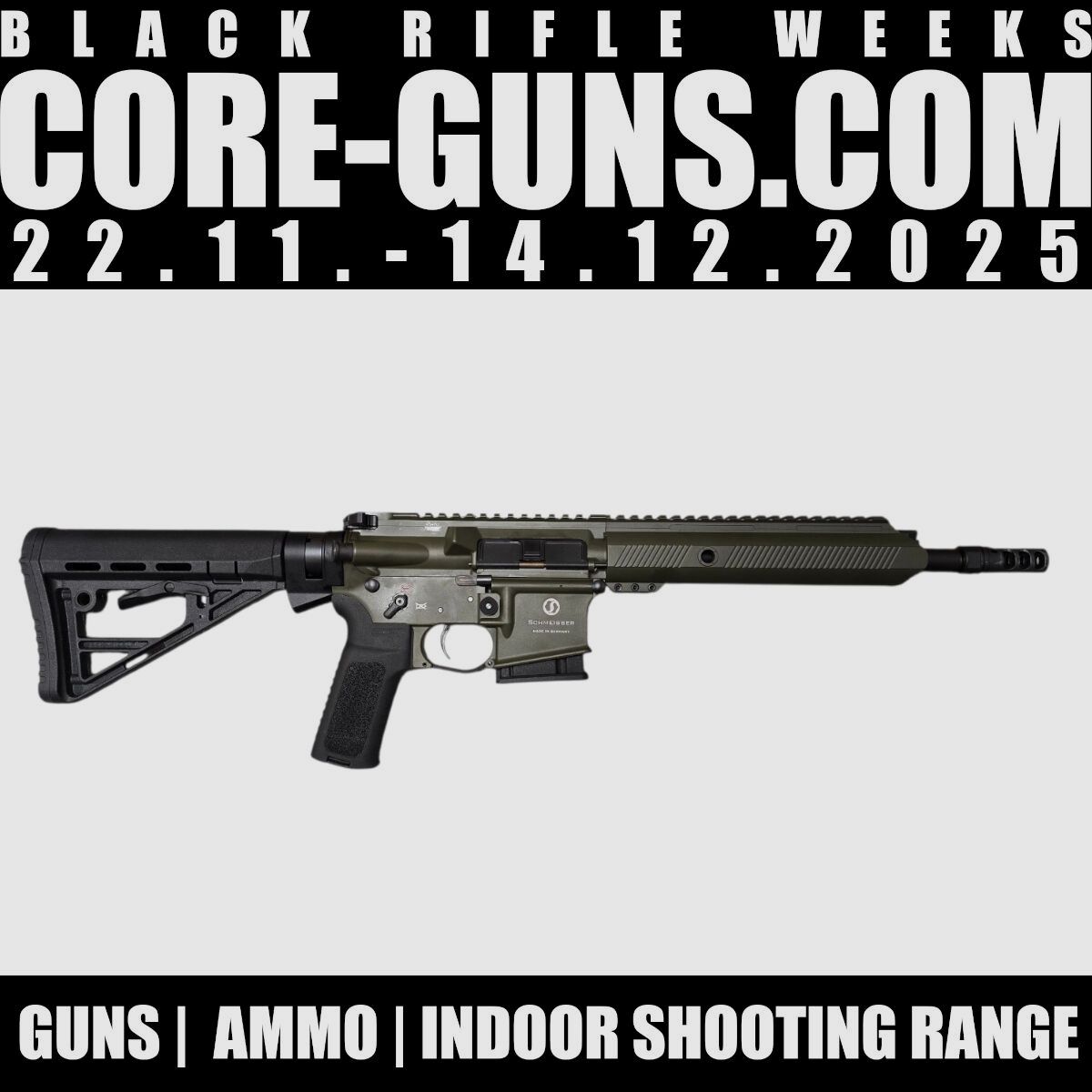 SCHMEISSER AR15 S4FSport OD Green 10,5" semi-automatisch geweer 223Rem Blackweeks Deals