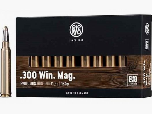 .300 Win EVO 11,9g / 184gr