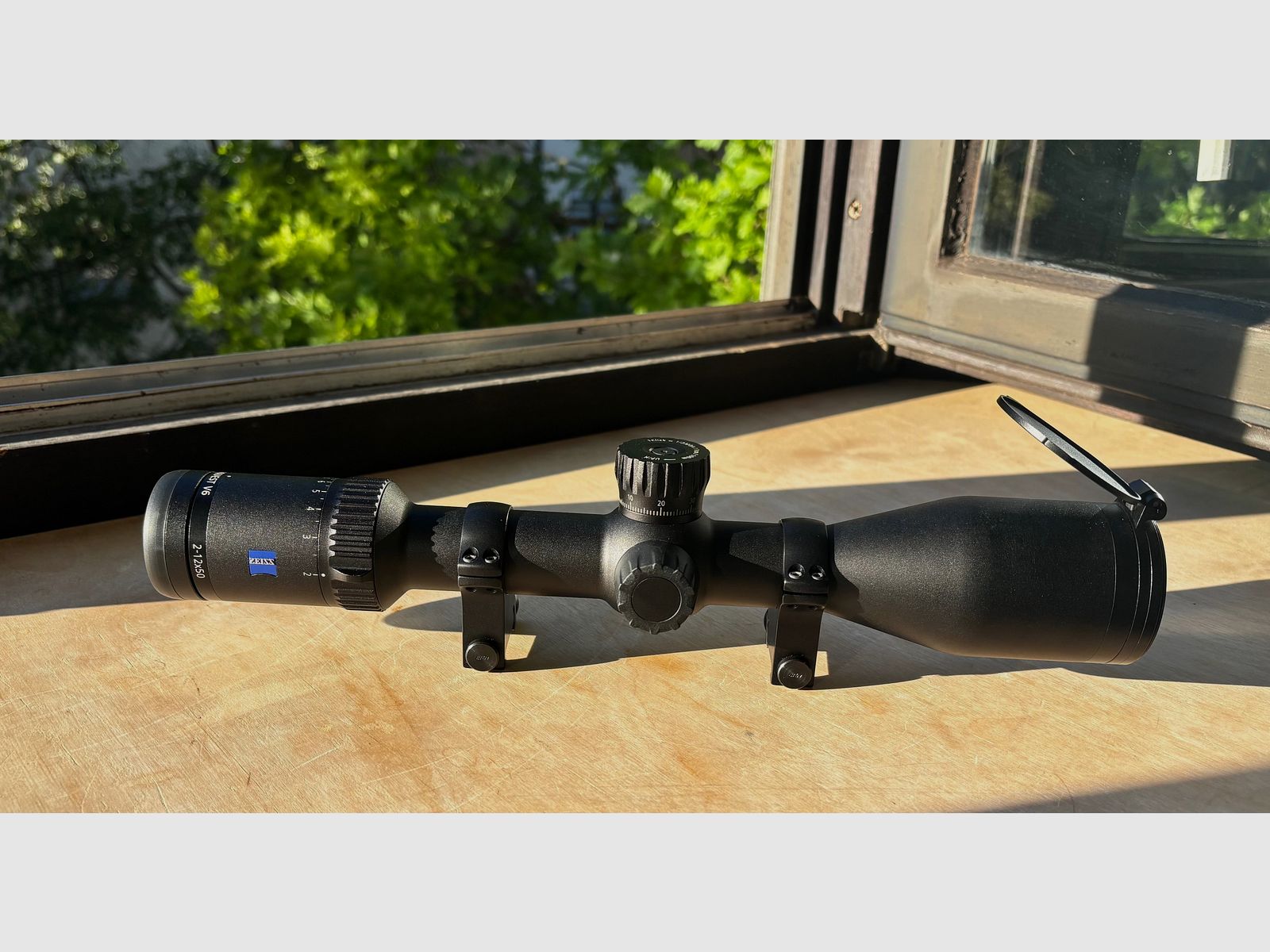 Zeiss V6 2-12x50 with ASV riflescope