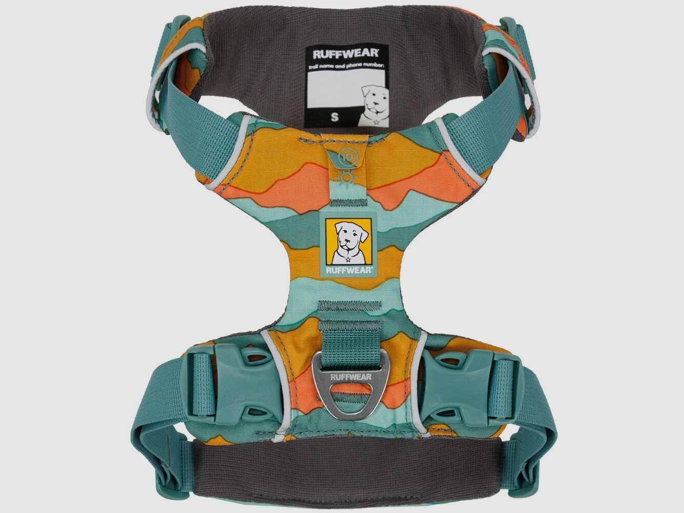 Ruffwear Front Range™ Szelki dla psa (Rozmiar L/XL (klatka piersiowa 81-107 cm) – Spring Mountains), zdjęcie 2 z 7