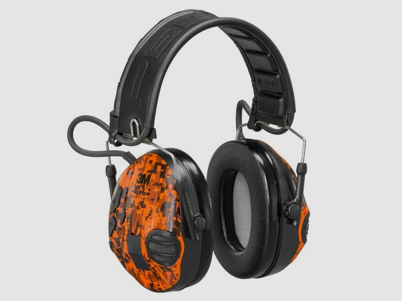 PELTOR Gehörschutz SportTac Shooting/Hunting CAMO 26 dB - aktiv und flach