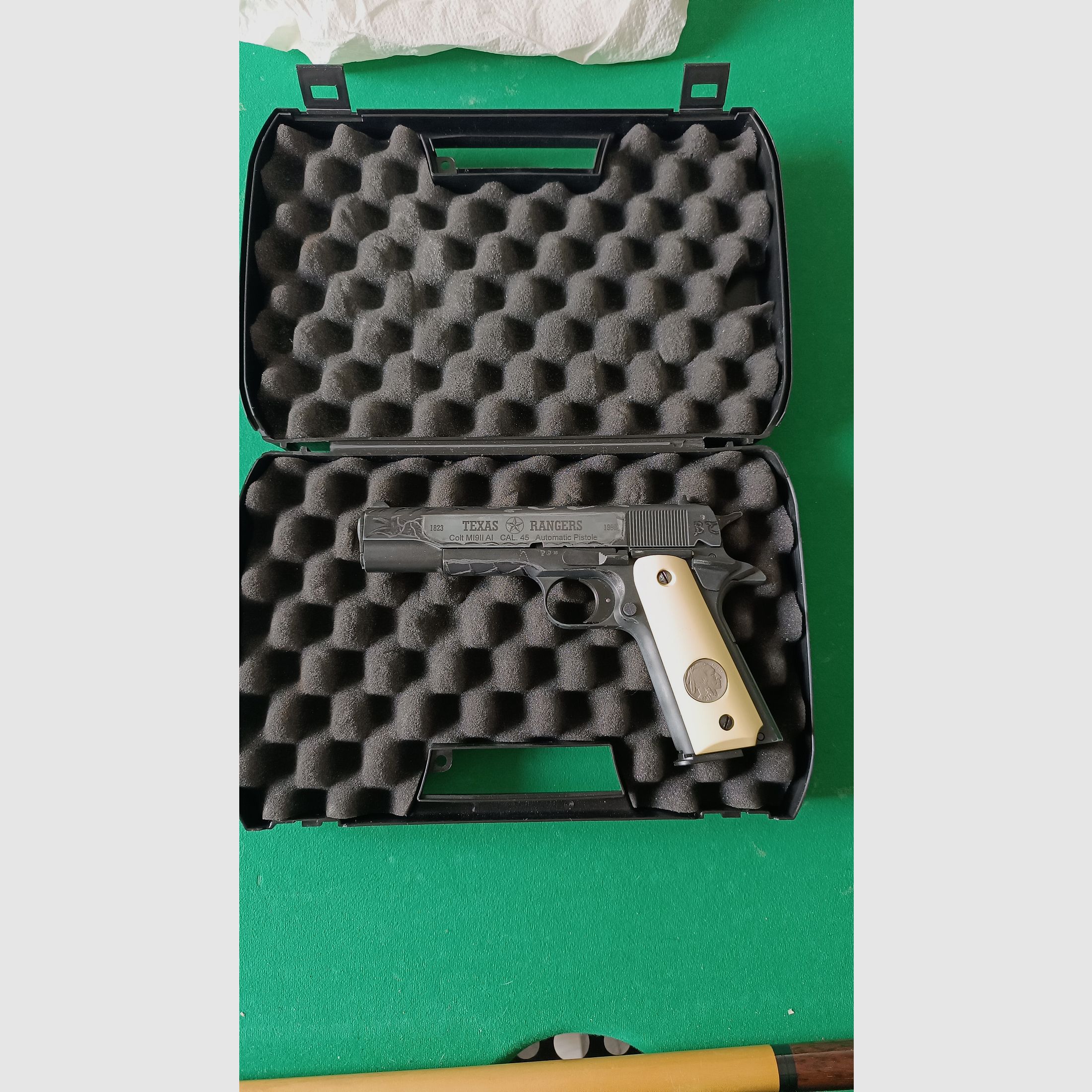 Umarex Colt 1911 graviert, qselten 