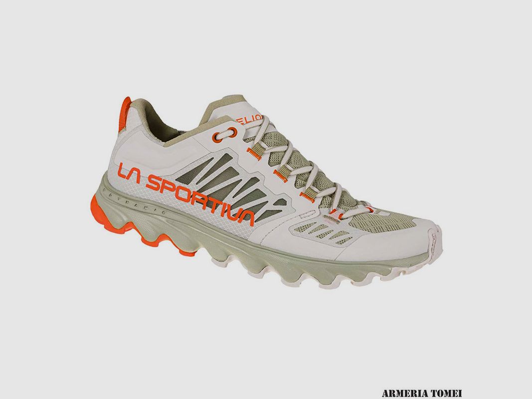 LA SPORTIVA – WOMEN – HELIOS III W’S Tea / Cherry Tomato, image 1 of 6