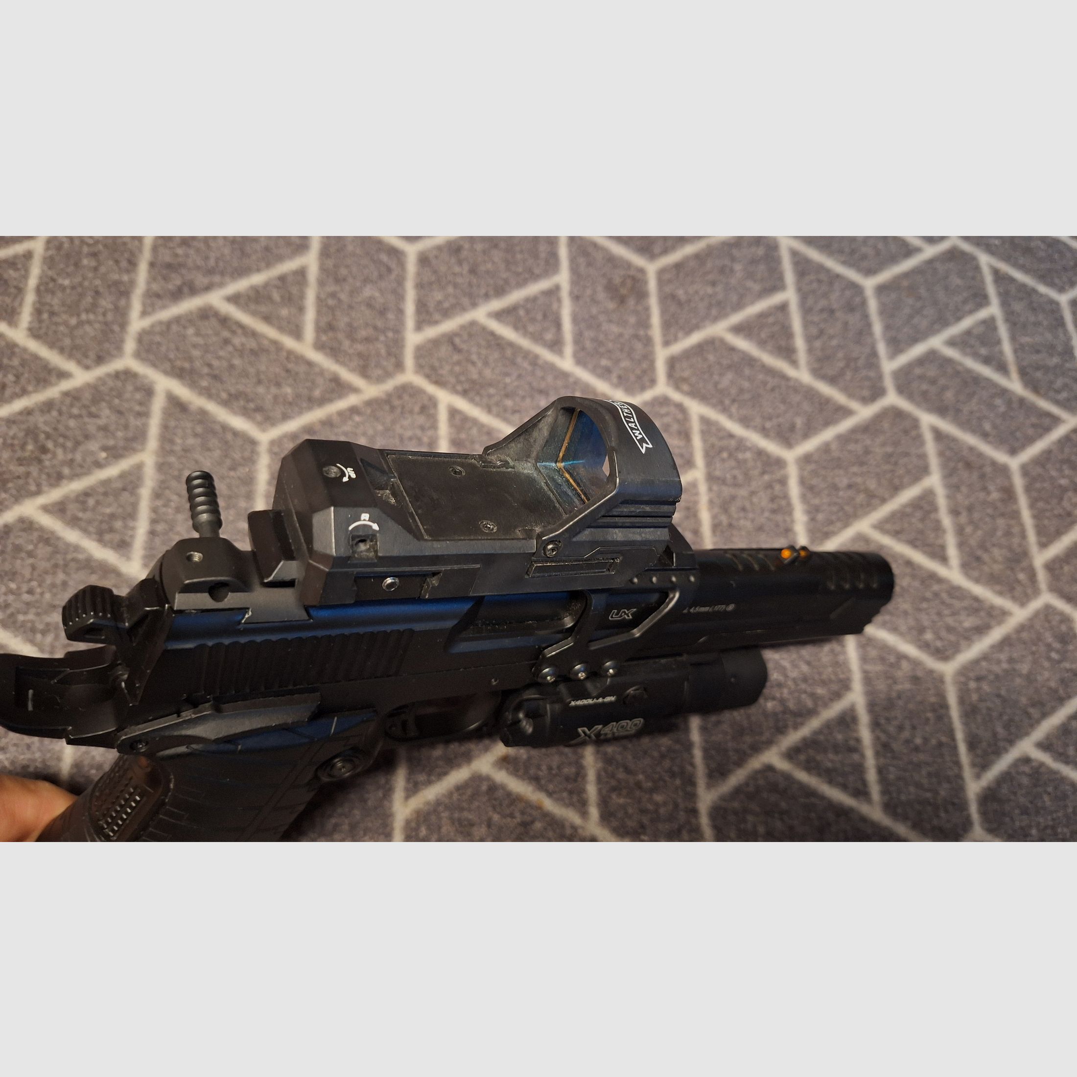 Umarex Racegun 4.5 mm Steel BB Blowback Co2 pistol