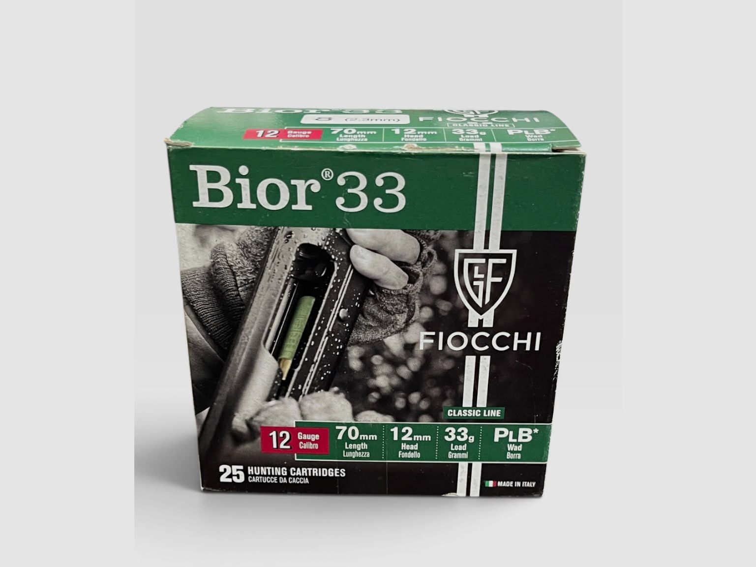 Cartouches Bior 33 Fiocchi Cal.12, image 1 sur 2