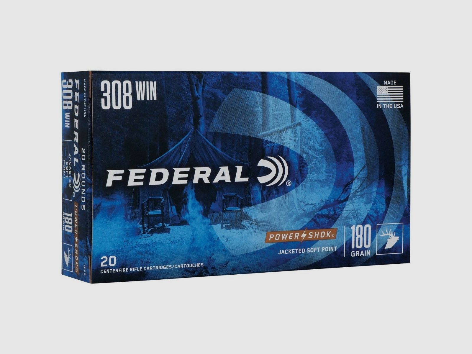 .308 Win Federal JSP Power-Shok 180gr/11,7g (308B), Bild 1 von 4