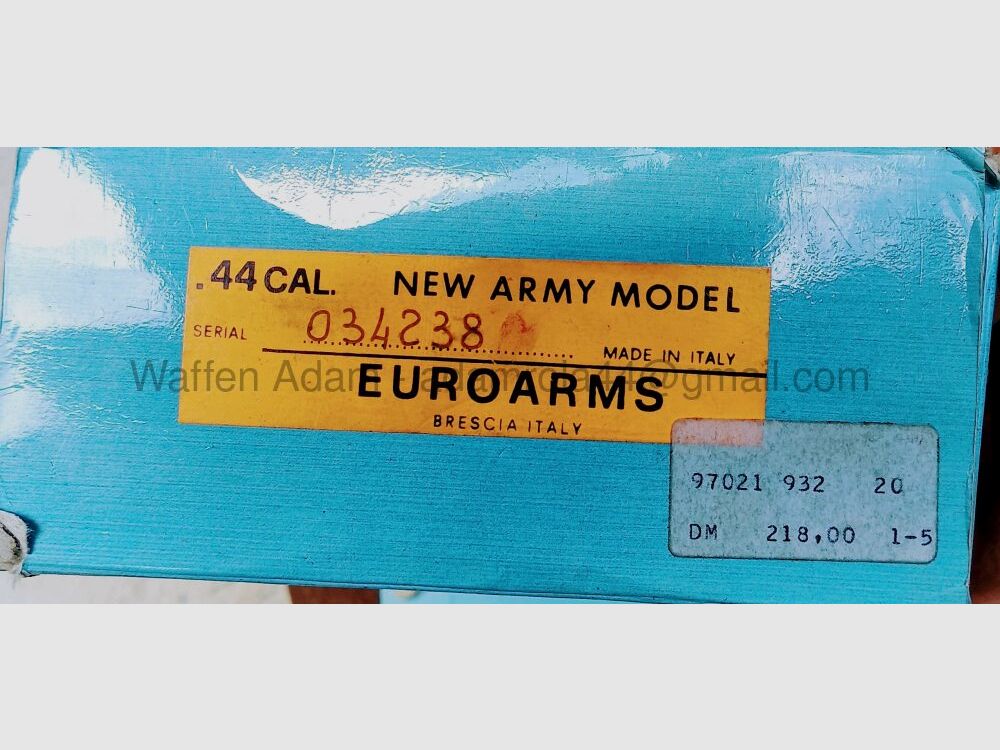 Remington 1858 Euro Arms, image 2 sur 6