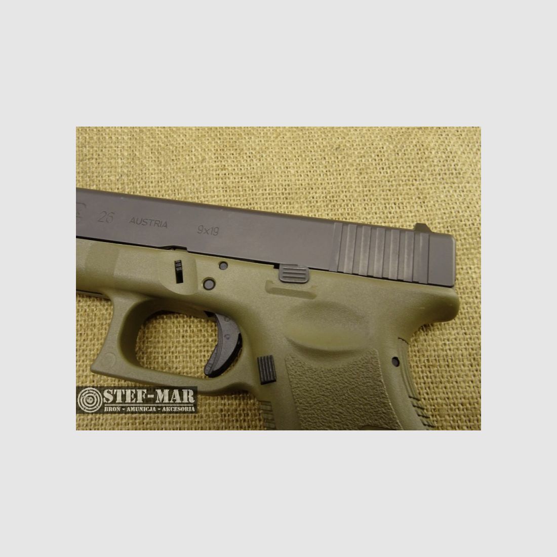 Glock 26 Pistole Oliv, Kal. 9x19 Para, Bild 5 von 14