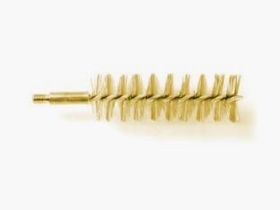 Brosse diverse pour baguette de nettoyage, brosse en laiton, filetage extérieur M5, cal. 8 mm/.32