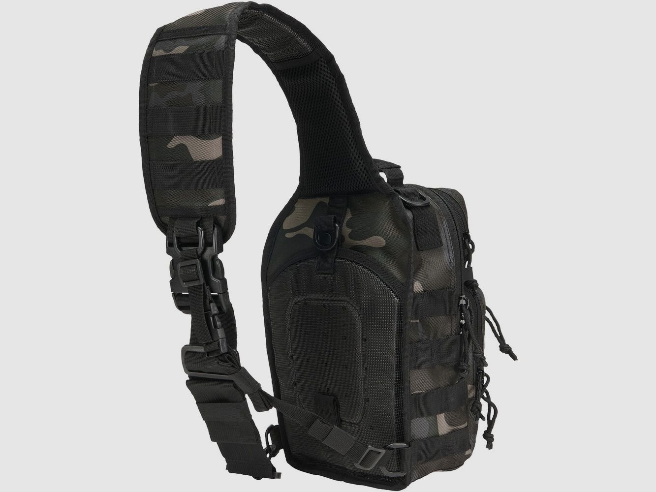 Brandit Mochila US Cooper EveryDayCarry Sling, 8 l (Dark camo), imagen 2 de 2