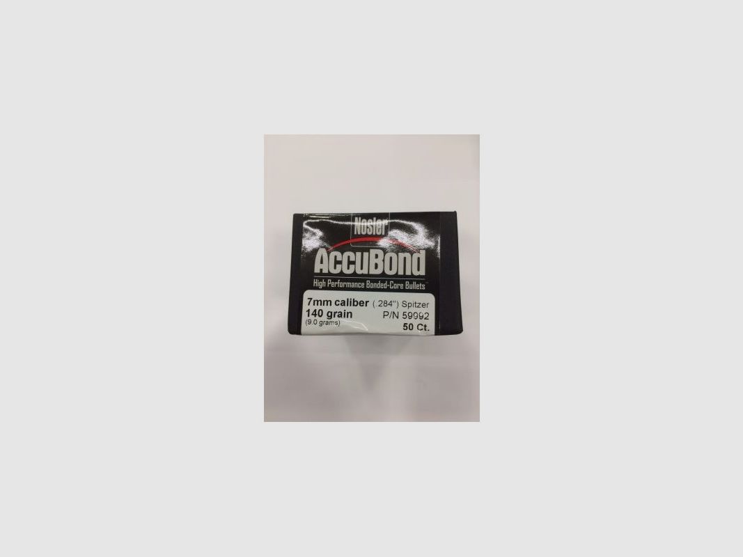 NOSLER ACCUBOND BALAS 7MM GR 140, imagen 1 de 2