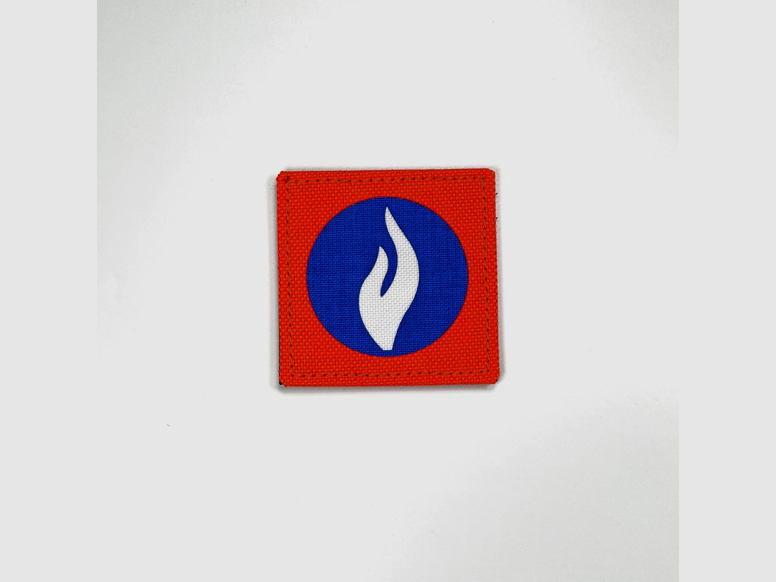 Belgisches Polizei-Logo-Patch (Orange), Bild 2 von 2