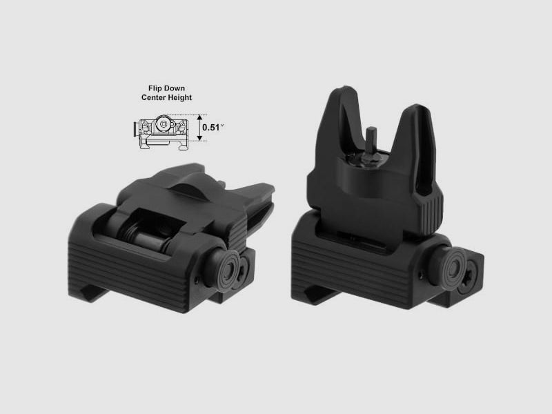 UTG® ACCU-SYNC® guidon avec mécanisme rabattable à ressort, image 2 sur 6