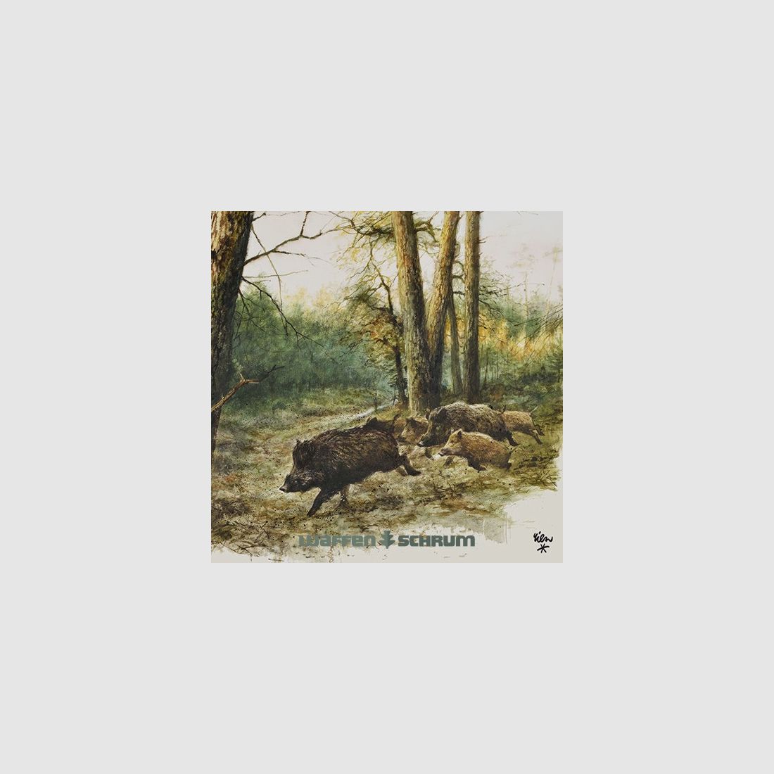 Fritzmann Servietten Wildschwein