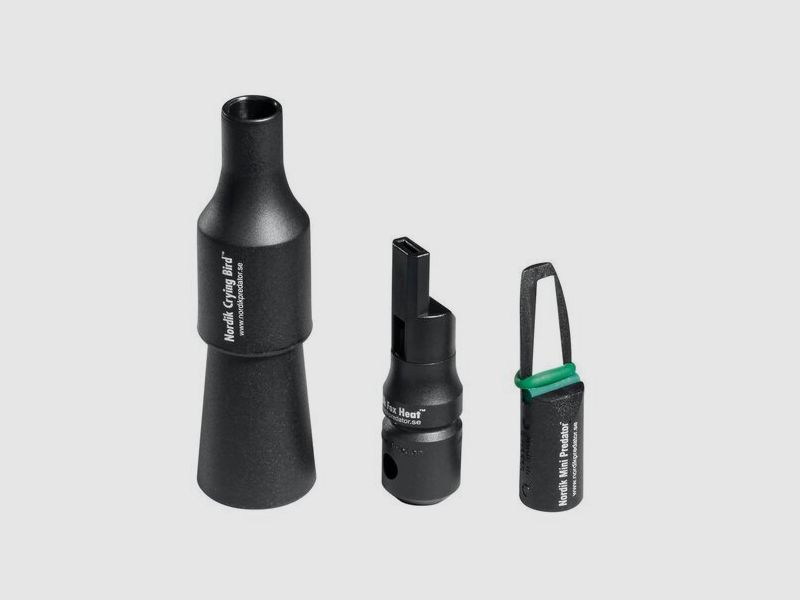Nordik Fuchslockerset | 3-delig Lockinstrumenten-set voor succesvolle Fuchsjacht
