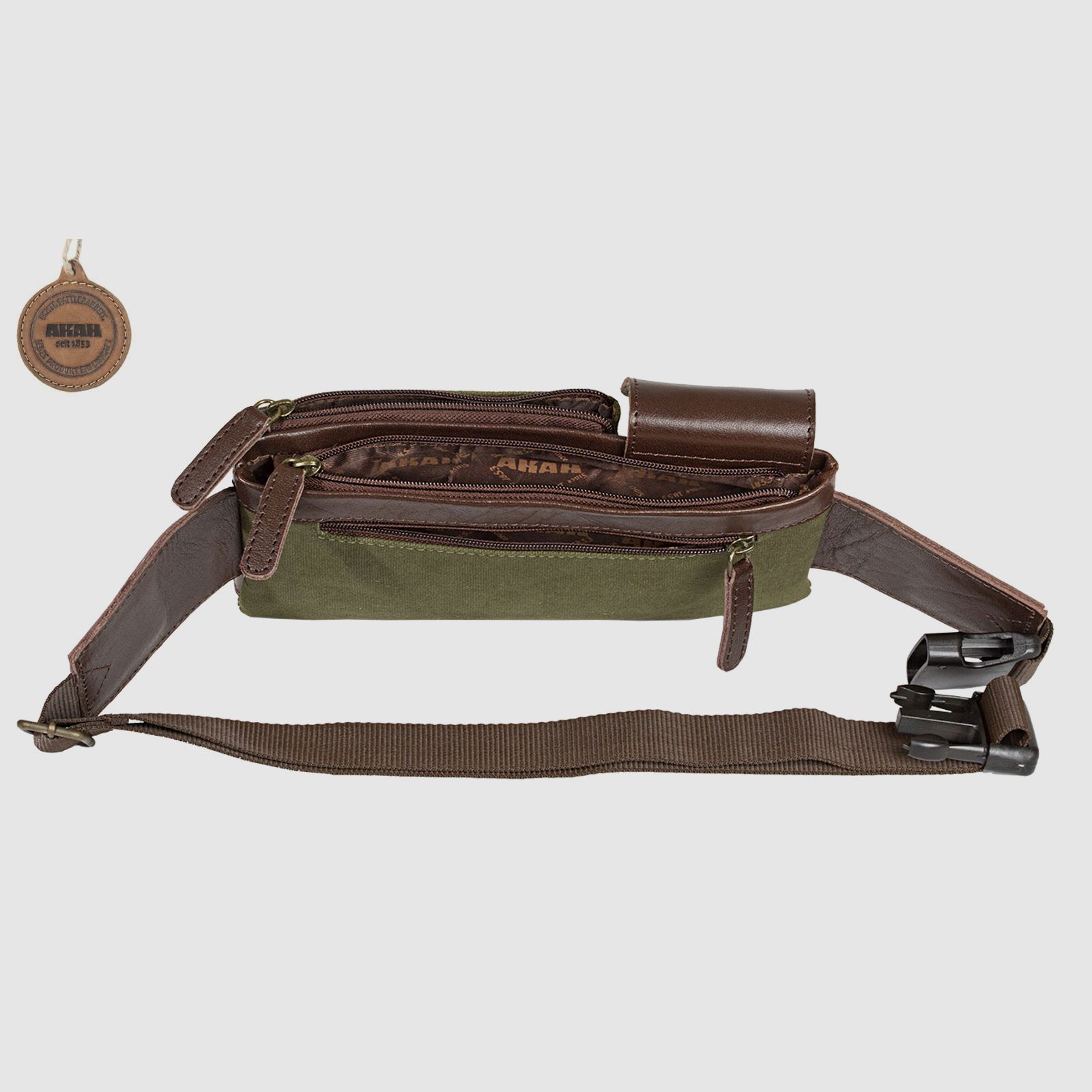Bauchtasche Canvas/Leder, Bild 3 von 3