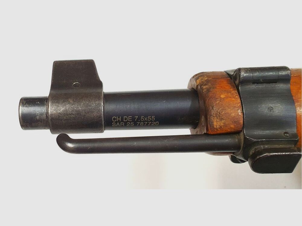 Waffenfabrik Bern Repetierbüchse Waffenfabrik Bern Schweizer K31 Kaliber 7,5x55swiss komplett nummerngleich + Bajonett