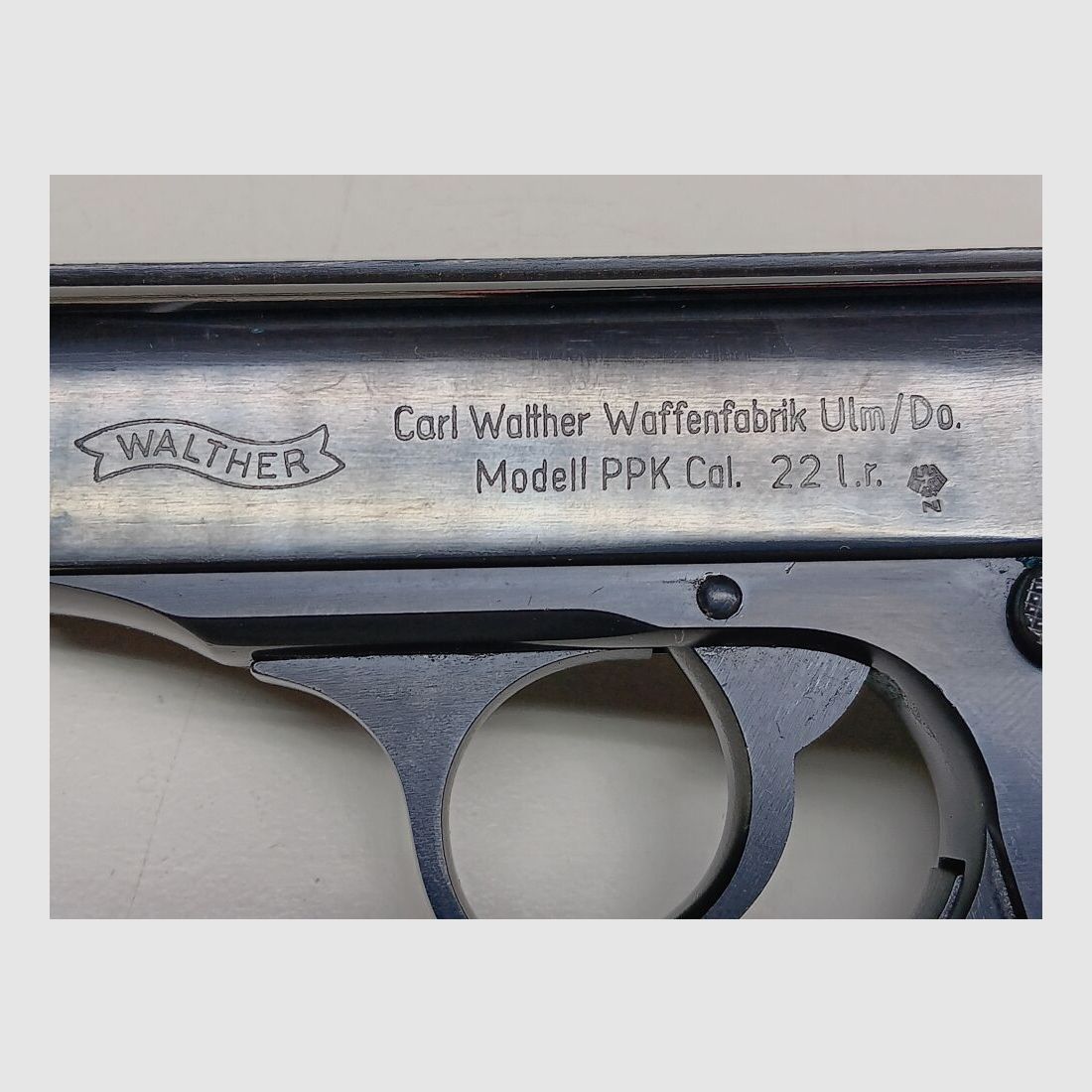 Carl Walther Arms Factory - Ulm / Do. Model PPK