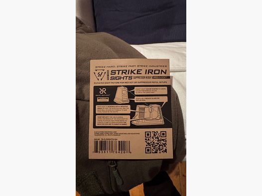 Strike Industries Strike Iron Sights Glock MOS