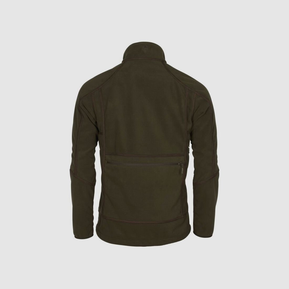 Pinewood Herren Wendbare Fleecejacke Furudal H.Brown/Red