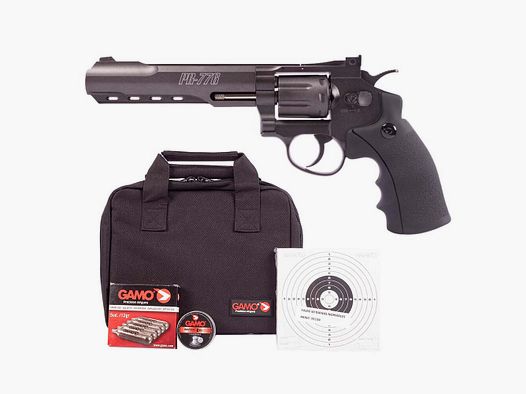 Gamo PR-776 Co2 Revolver 4.5mm Diabolo Set