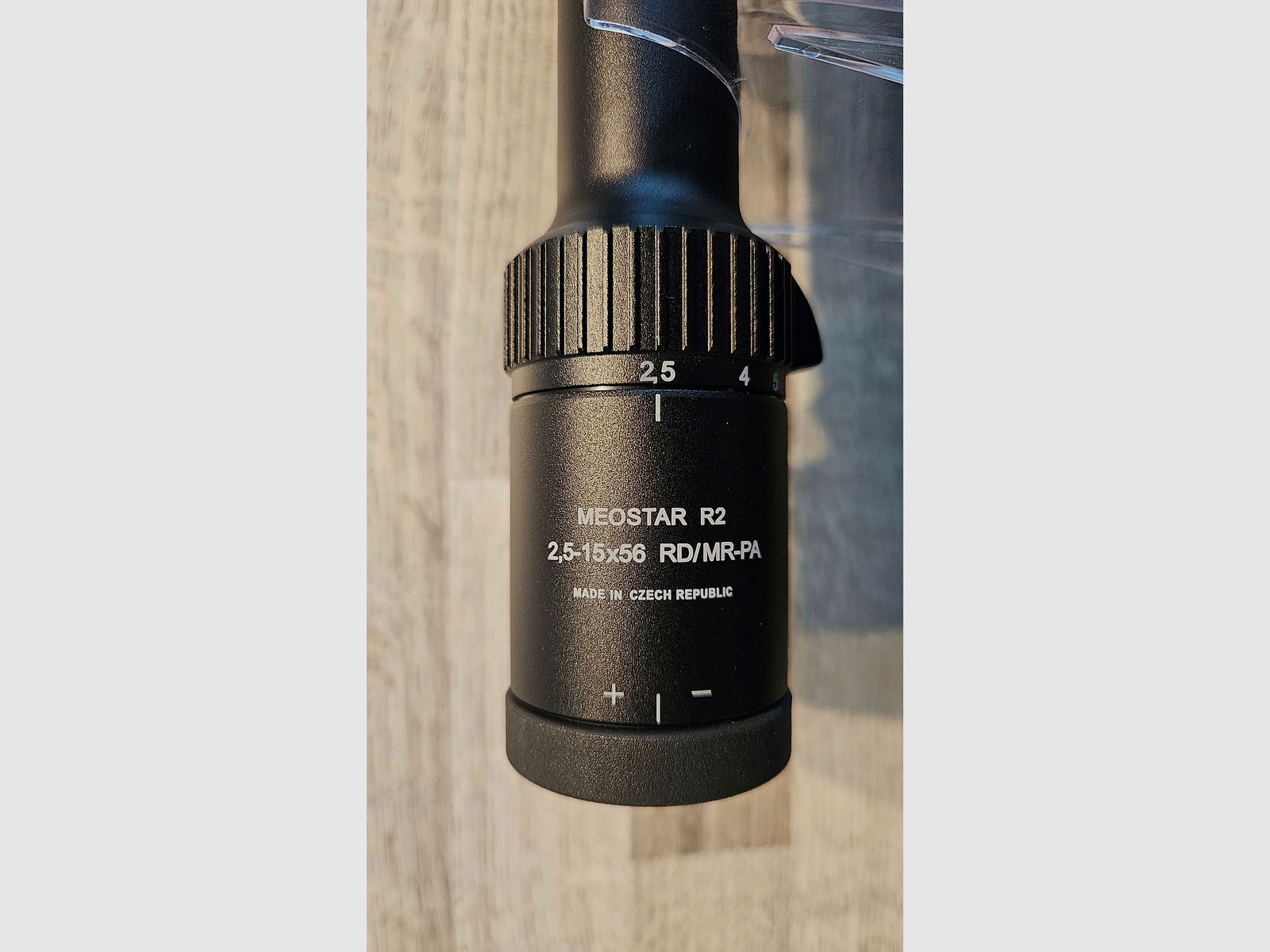 Neuware - Meopta-MeoStar R2 2,5-15x56 RD/MR PA mit Parallaxeausgleich Absehen 4C - mit Schiene