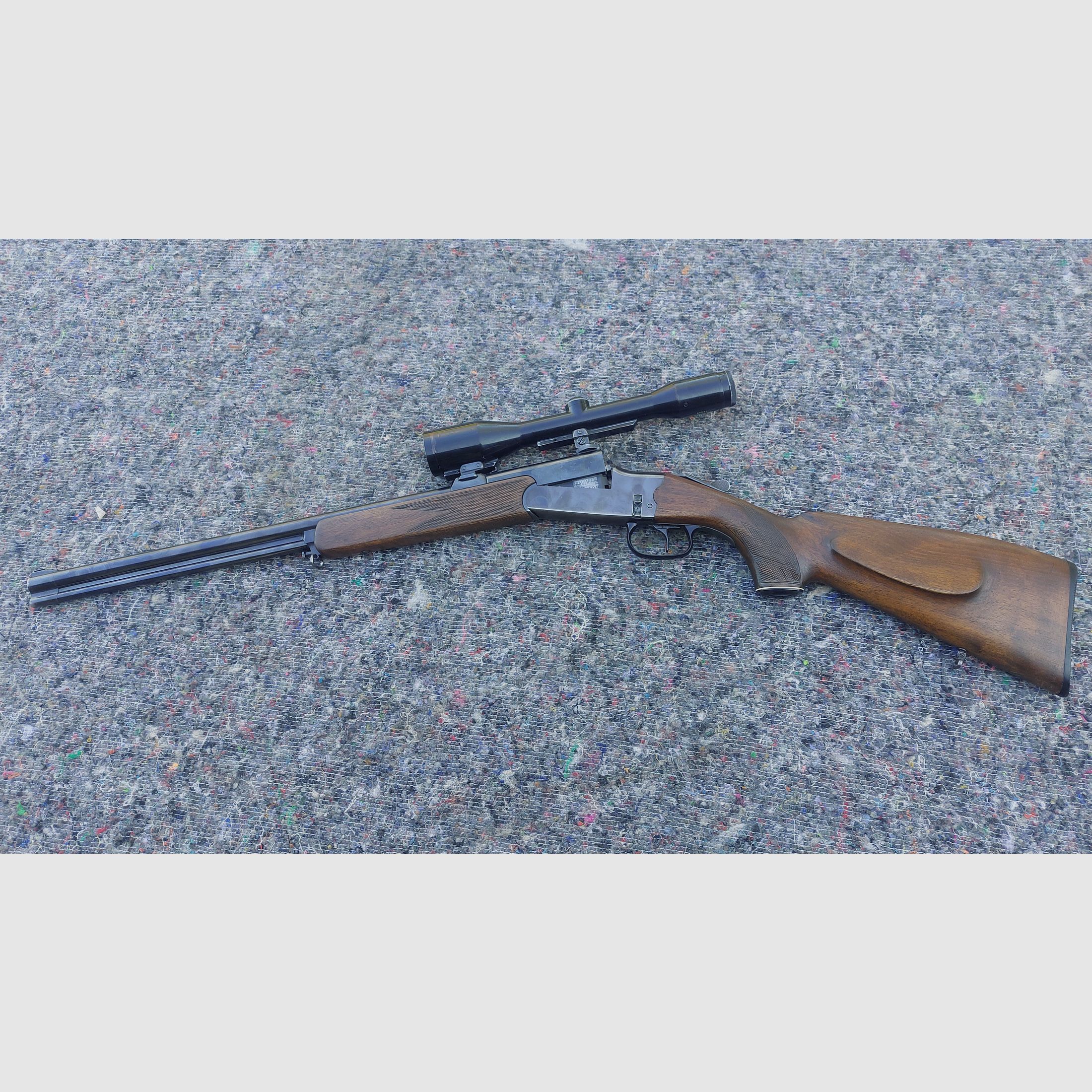Bockbüchsflinte   Kaliber 5,6x50R   - 16x 70