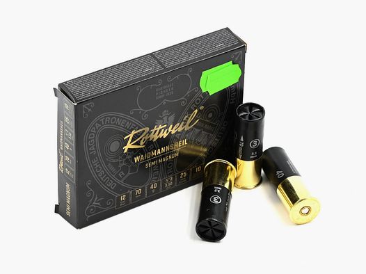 Rottweil 12/70 Semi Magnum, Schrot Nr. 3 / 3.5mm, 40 g, 10 Stk.