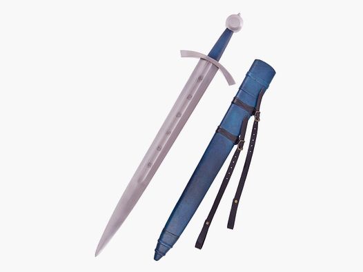 Épée de chevalier du lac de Neuchâtel avec fourreau