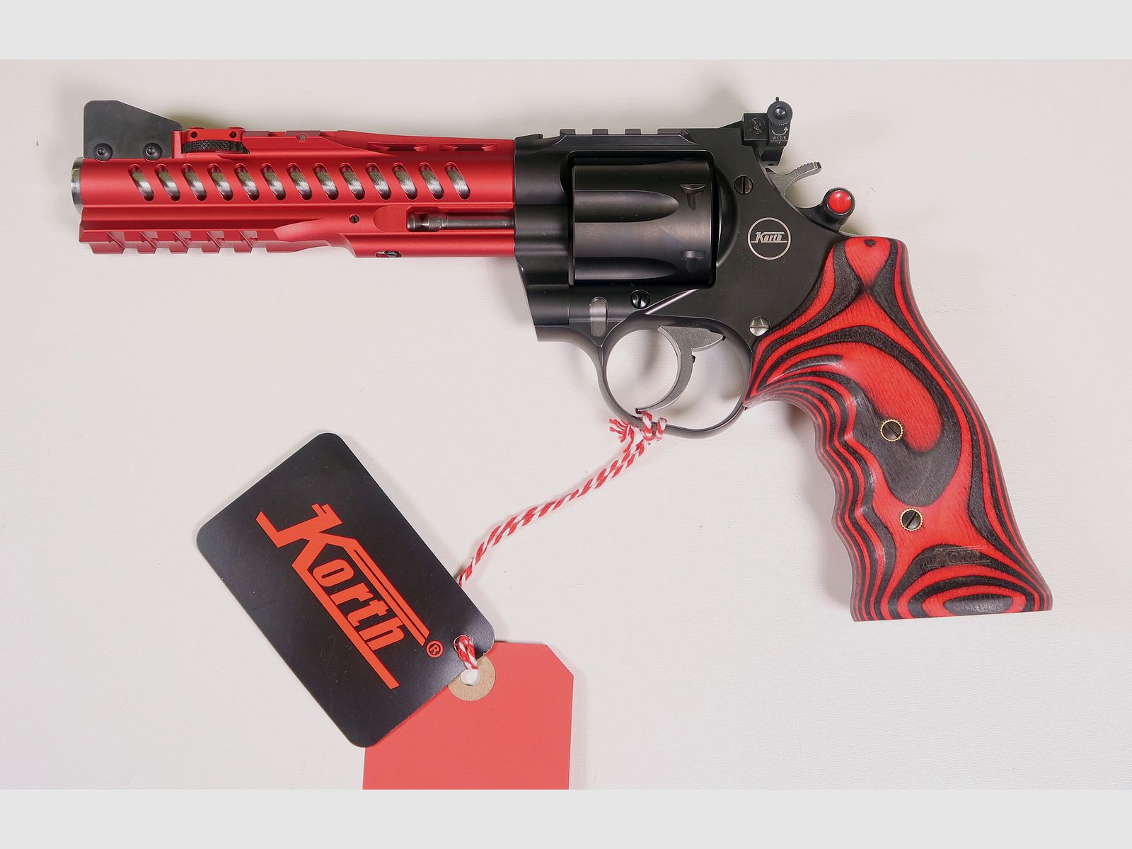 Korth Super Sport GTA red 6'' Kal.357Mag inkl.PerformanceKit