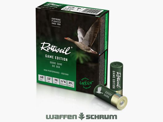 Rottweil Game Edition Ente Steel 16/70 3,0mm - 26g