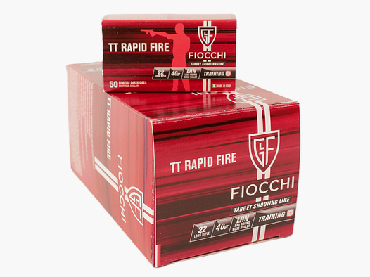 FIOCCHI 22 TT RAPID FIRE 40GR LRN