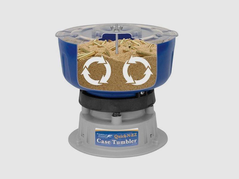 Frankford Arsenal Quick-N-EZ Tumbler | Vibrating Case Cleaner