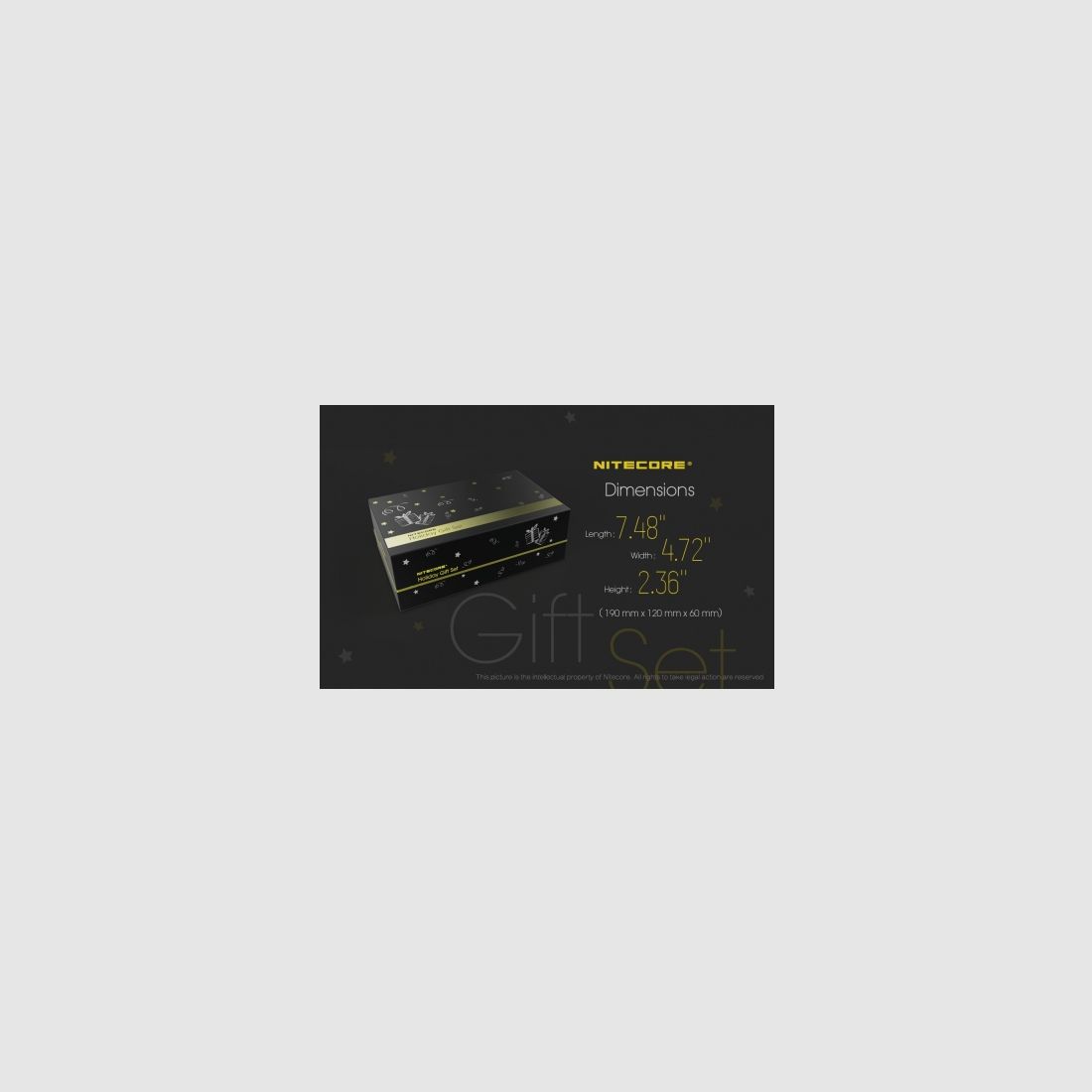 Nitecore HC60 + NU05 kerstset, afbeelding 2 van 2