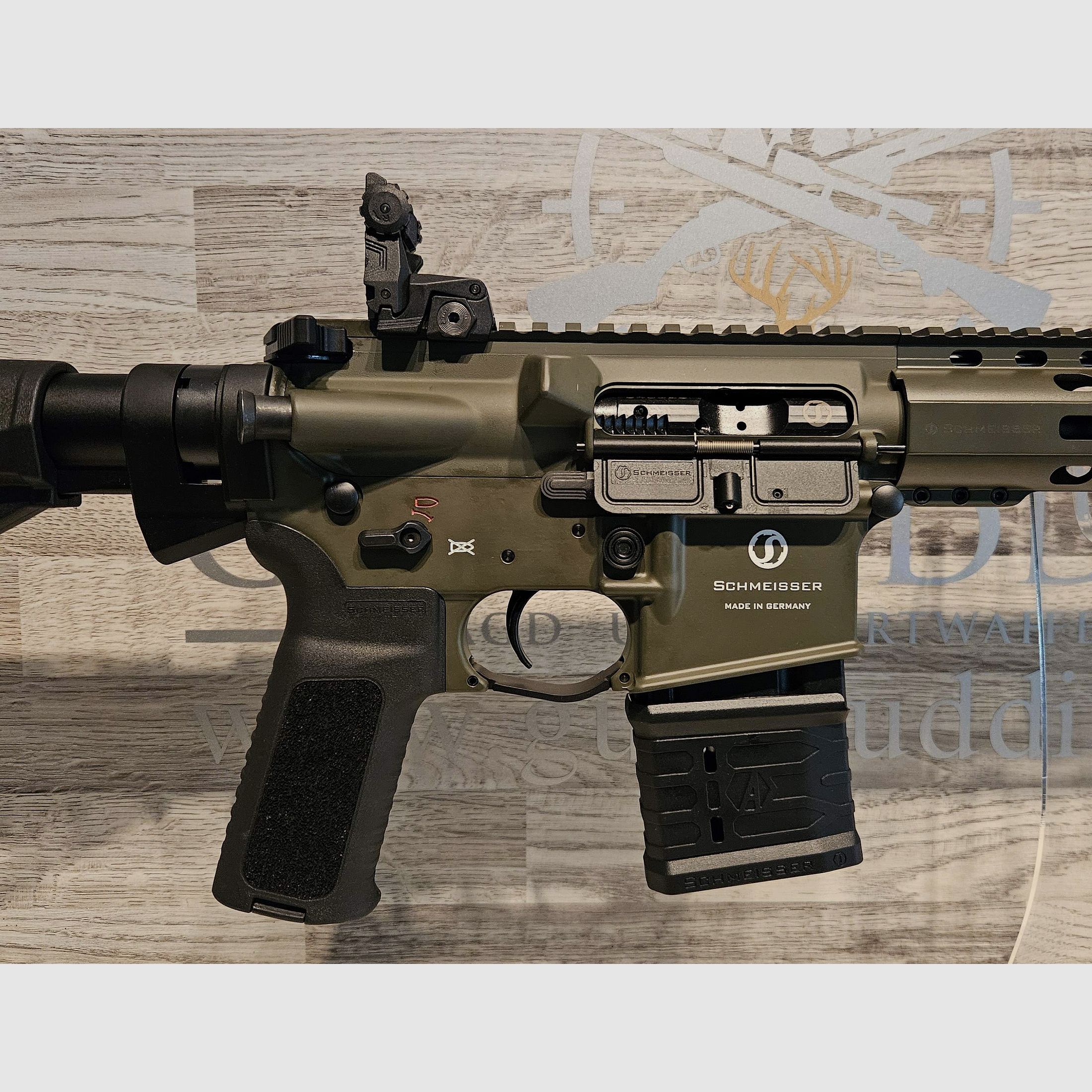 Schmeisser AR-15 M5FL 16,75" OD Green Kal. .223Rem. - Neuware vom Fachhandel, Bild 4 von 6