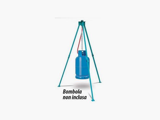 Cavalletto per cannone scaccia ungulati e uccelli