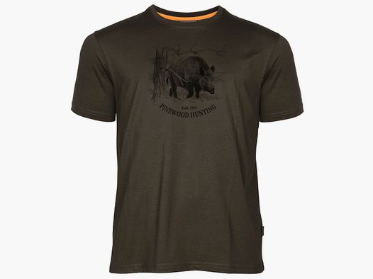 Pinewood Wildboar T-Shirt braun